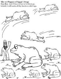 Now, cut out each plague and glue it onto a stick or a straw. The 10 Plagues Of Egypt Coloring Pages