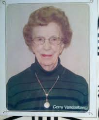 Miss Geraldine VandenBerg A native of Grand Rapids, Michigan, United  States, died