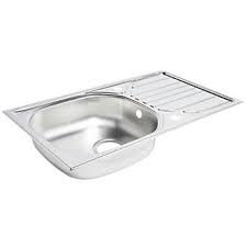 For customers wanting to deliver goods to france, you can now shop our new french language site at www.screwfix.fr. Kitchen Sink Drainer Stainless Steel 1 Bowl 760 X 430mm Sinks Screwfix Com