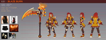 Forge your weapons in ruby. Jensen Zhou Ruby S Skin Fannart