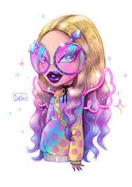 Neon Angel Cloe By Darkodordevic Deviantart Com On Deviantart Girls Cartoon Art Comic Art Girls Girly Art