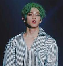 Image Result For Taeyong Green Hair Nct Taeyong Taeyong Nct