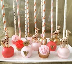 Giraffe Baby Shower Cake Pops Giraffe Baby Shower Rice Krispies Treats Giraffe Baby Shower Ore Giraffe Baby Shower Cake Pink Birthday Cakes Baby Shower Giraffe
