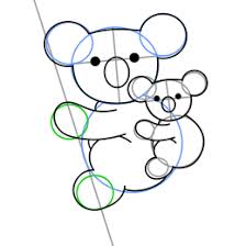 This free step by step lesson progressively builds upon each previous step until you get to the final rendering of the koala. Drawing Skill Koala Drawing Easy Cute