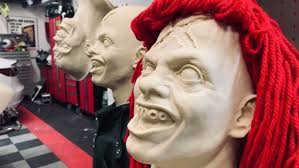 Dwelling latex mask stip!