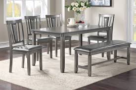 No items were found at the store selected. Regan Dining Table Set With Bench
