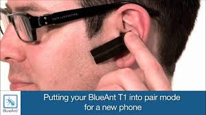 Putting your T1 into Pair mode