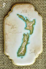 Travel Cookie Set Vintage Map Tutorial Decorated Cookies Tutorial Fancy Cookies Cookies