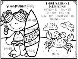 Please share your thought with us and our followers at comment box at the bottom page. 3 Digit Addition Subtraction Color By Number Summer Themed Addition And Subtraction Subtraction With Addition And Subtraction Subtraction School Holidays