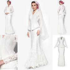 21 temmuz 2017, 13:00 ·. Baju Pengantin Terkini 2016 2017 Rizalman Bridalwear Hydrangea Flare Kebaya Nikah Dress Bridal Dresses Modest Wedding Gowns