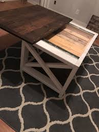 Coffee Table W Hidden Compartment Kona Stain Diy Coffee Table Plans Secret Compartment Furniture Diy End Tables