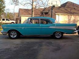 57 Chevy Bel Air Side View 57 Chevy Bel Air Chevrolet Bel Air Chevy Bel Air