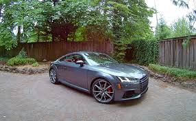 2017 Audi Tts Daytona Grey With Black Optics And Express Red Leather Interior Audi Tts Auditts Audizine Audi Tt S Leather Interior Audi