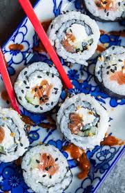 Philadelphia Roll Recipe And A Sushi Shortcut Peas And Crayons Recipe Homemade Sushi Sushi Recipes Sushi Recipes Homemade