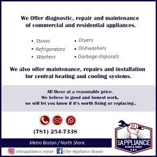 Hours may change under current circumstances Elite Appliance Repair Inc Appliance Repair Service Home Service Winthrop Ma