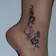 If a small animal pattern printed on the ankle, it will bring a fresh and fresh feeling to the ankle. 67 Butterfly Tattoos On Ankle