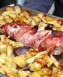 Filet Mignon Au Lard Fume Et Pommes De Terre Au Four Country Potatoes Recette Recettes De Cuisine Filet Mignon Au Four Recette