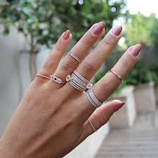 Today, rose gold's appeal is broad—it now features on everything from kitchen appliances to cars. Cute Lovely Girl Women Gift Jewelry Ring Rose Gold Color Size 6 7 8 Pinky Finger Fashion Evil Eye Rings Cheap Rings Aliexpress
