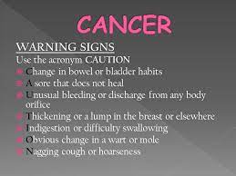 These symptoms are not always present in most types of cancer, but are still important symptoms to watch out for. Cancer Cancer Is A Group Of More Than 200 Diseases Characterized By Unregulated Growth Of Cells This Growth Of New Cells Is Called A Tumor Tumors Ppt Download