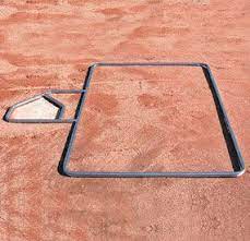 Lightweight, yet durable channel aluminum frame for easy layout of batter's boxes. Batter S Box Template Baseball Pioneer Athletics
