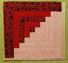 Learn to knit a log cabin blanket. Easy Log Cabin Quilt Pattern Paper Pieced To Perfection