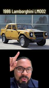 1986 Lamborghini LM002: The First Luxury SUV