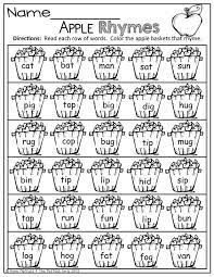 The Moffatt Girls Fall Math And Literacy Packet 1st Grade Rhyming Words Rhyming Activities Kindergarten Learning
