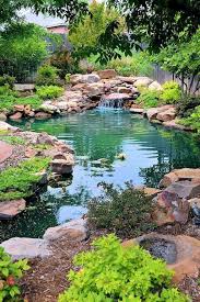 60 Awesome Backyard Ponds And Water Garden Landscaping Ideas Gladecor Com Pond Landscaping Waterfall Landscaping Waterfalls Backyard
