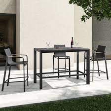 Whatever you choose, we know you'll be content with the. Harrier Outdoor Bar Stools Table Set Net World Sports