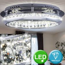 Deckenlampen Kronleuchter Chrom Decken Lampe Rund Wohn Ess