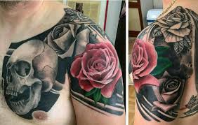 These tattoos pose a shocking duality between opposites, providing a visual representation of the deep differences between these themes. Rose Tattoo Meanings In Tattoo History And Today