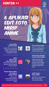 Download now anime png images source Daftar Aplikasi Edit Foto Menjadi Seperti Anime Ada 6 Rekomendasi Tirto Id