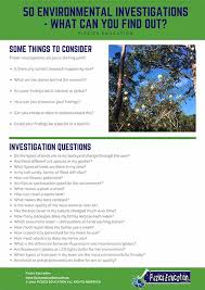 How well do you know your disney and other classic cartoon trivia? 50 Questions Kids Can Investigate About The Environment Fizzics Education