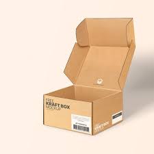 Free Open Kraft Box Mockup Free Mockups Pixpine Box Mockup Free Boxes Free Packaging Mockup
