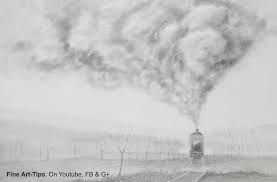 How To Draw Smoke How To Draw A Realistic Train Smoke Drawing Realistic Drawings Drawings