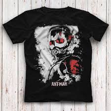 Ant Man Black Unisex T Shirt Tees Shirts 2020 Siyah