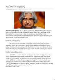 Jun 18, 2021 · june is a special month for vijay fans because their favorite star's birthday falls on the 22nd of the month. Abdul Kalam Biography By Biographyg7 Issuu