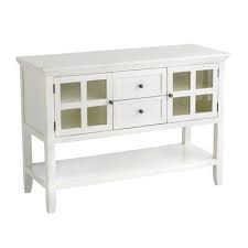 White Ronan Sideboard Small Buffet Table White Buffet Furniture