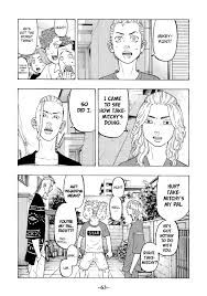 Pero sucede un accidente y regresa en el tiempo a sus años de escuela media. Manga Tokyo Manji Revengers Chapter 17 Eng Li