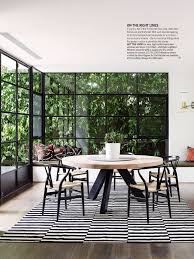 Overall Look Round Dining Table Traditional Dining Rooms Living Etc Magazine Round Pedestal Dining Table