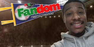 Warren France Speaks With MLBbro Baseball Fans at Yankee Stadium During  Subway Series With NY Mets