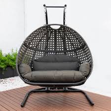 Egg chairs create a sense of personal space and coziness. Harrier Hanging Egg Swing Chairs 2 Sizes Net World Sports