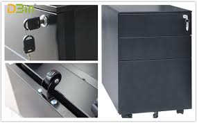 Office furniture mobile pedestal for sale combines style and versatility. Black Mobile Pedestal With 3 Drawers Wholesale Dbin Office Furniture