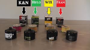 Motorcycle Filter Comparison Which Is Best K N Vs Hiflofiltro Vs Wix Vs Fram