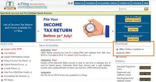 Itr E Filing E Filing Income Tax Return How Individuals