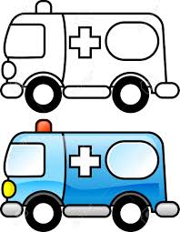 Ambulance coloring sheet for kids. Ambulance Printable Coloring Page For Children Or You Can Use Stock Photo Picture And Royalty Free Image Image 3173172