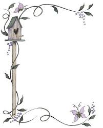 Hojas decoradas para cartas de amor. Imagen Relacionada Cherry Blossom Art Card Drawing Border Design