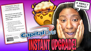 This secured credit card charges no annual fee, reports to the three major credit bureaus, and has a low initial credit limit that can help keep your spending manageable. Upgrade Your Capital One Credit Card Instantly By Doing This Youtube