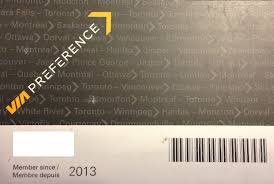 The Via Rail Experience Via Preference Program