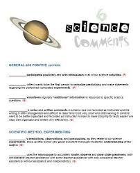Once you've made your report card, duplicate the design and reformat it to make a teacher review form, a syllabus, a class calendar, or worksheet. Science Report Card Comments Science Report Comments For Teachers